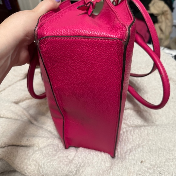 Kate Spade pink ruby Mulberry Street Lise satchel - Picture 4 of 5
